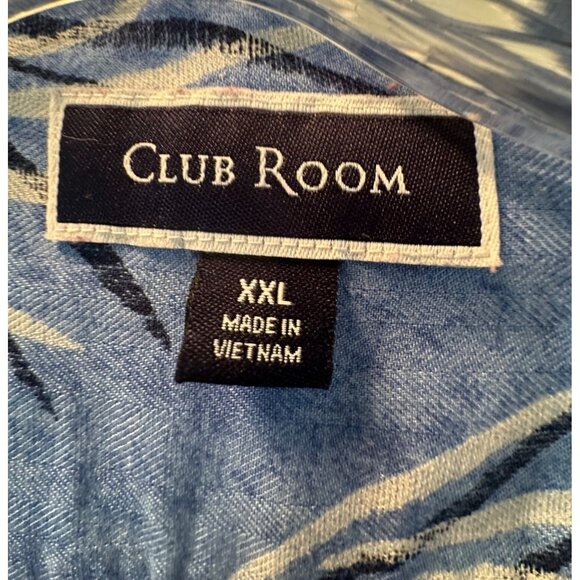 Club Room Men's Collared button Down DressShirt Size XXL - Picture 9 of 12